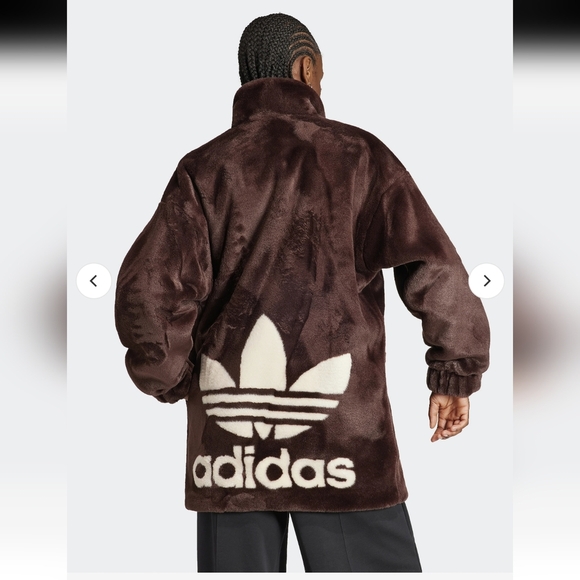 adidas Jackets & Blazers - Neutral Court Faux Jacket